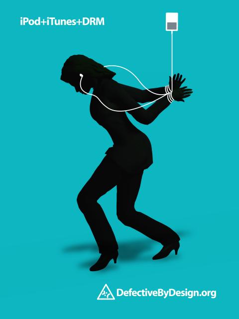 iPod + iTunes + DRM Cyan